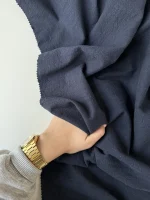 ткань вареная крапива темно-синий premier fabric