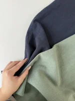 ткань вареная крапива темно-синий premier fabric