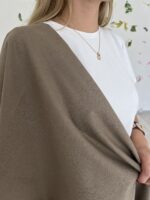 лён с хлопком тауп premier fabric