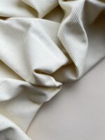 плотный вельвет, цвет пломбир. купить в premier fabric