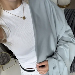 деним умягченный серо-голубой premier fabric