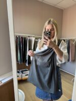 кулирная гладь из конопли серого цвета premier fabric