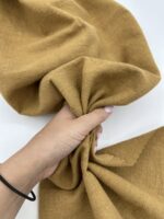 крапива рами, цвет куркума premier fabric