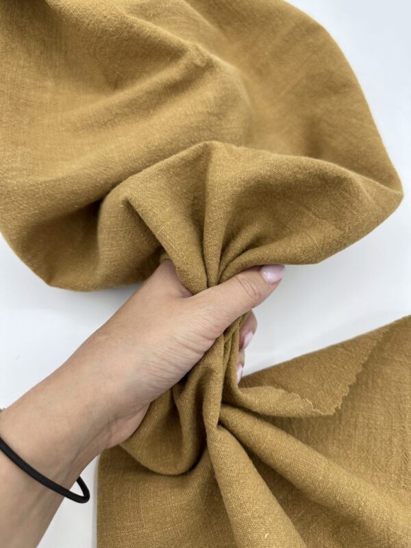 крапива рами, цвет куркума premier fabric