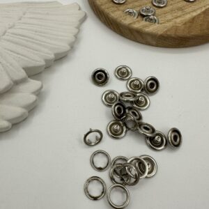 кнопки silver KK01 9,5mm Premier Fabric