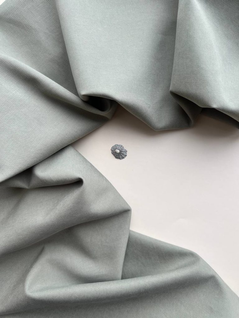 костюмный тенсель оливка премьер фабрик