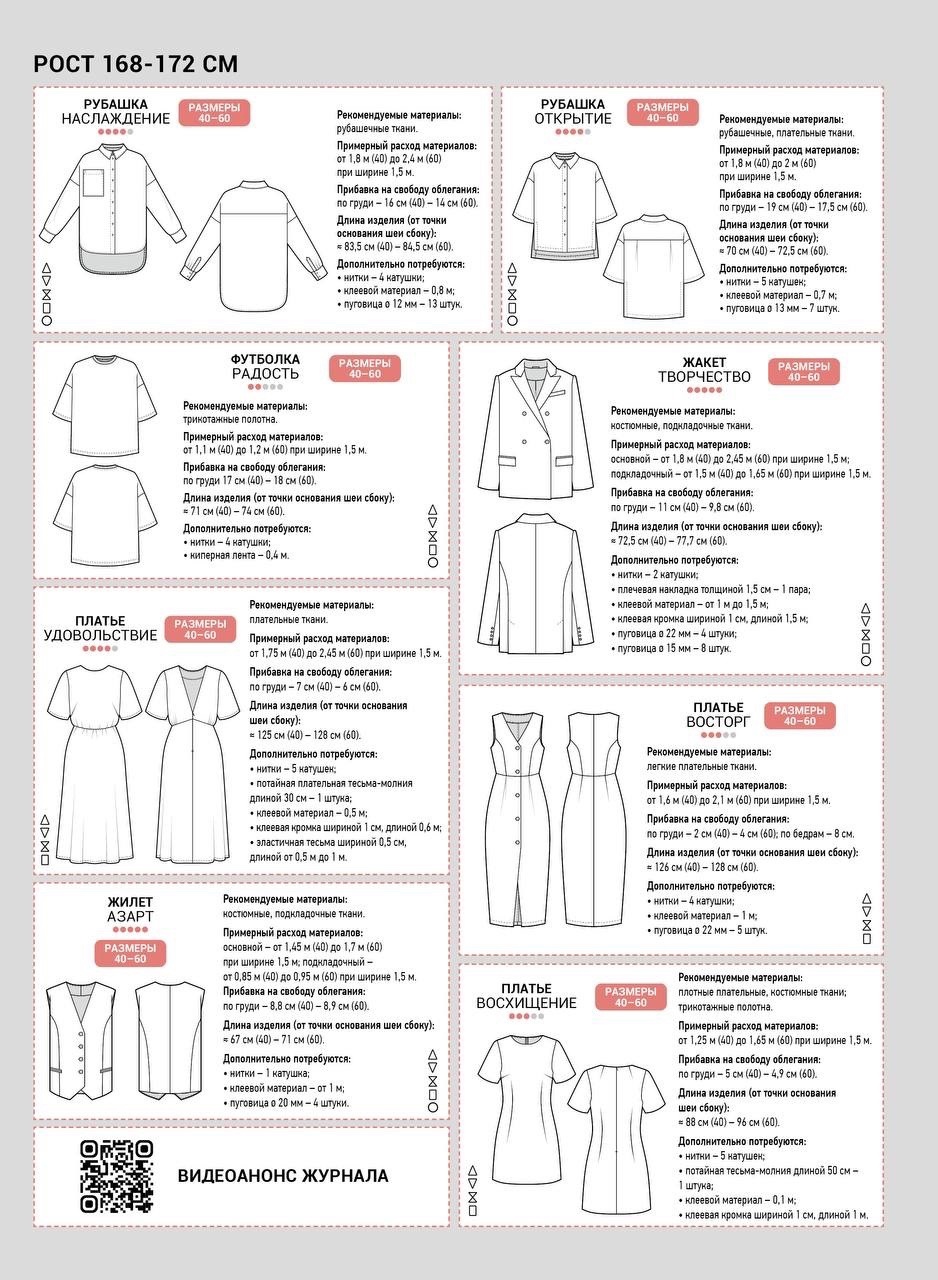 Журнал Я шью № 33 женская летняя капсула Журнал Я шью № 33 женская летняя  капсула - Premierfabric.ru