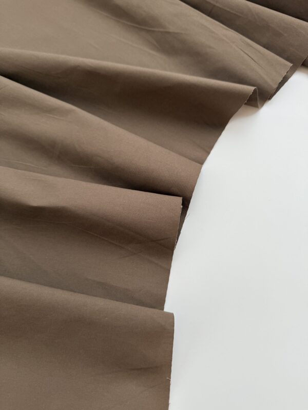поплин молочный шоколад premier fabric