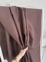 лен с хлопком горький шоколад