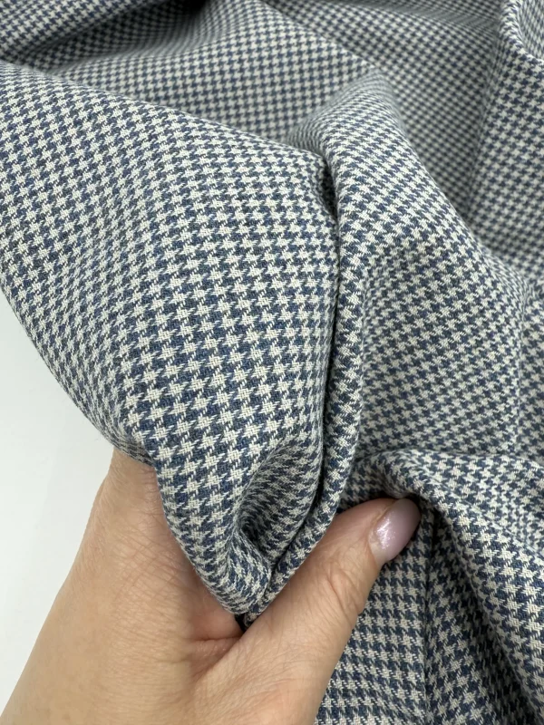 льняная гусиная серо-голубой remier fabric