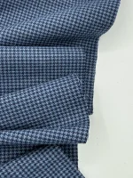льняная гусиная синий premier fabric