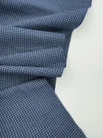 льняная гусиная синий premier fabric