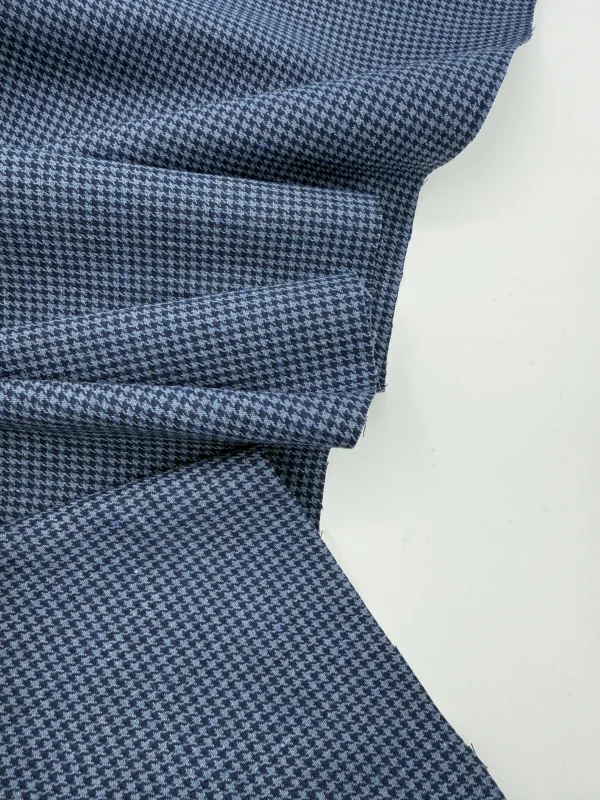 льняная гусиная синий premier fabric