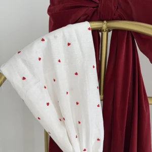 лен с вышивкой цвет белый купить в premier fabric