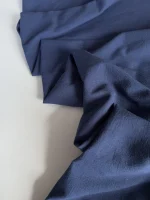 хлопок краш темно-синий premier fabric
