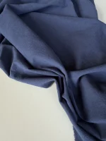 хлопок краш темно-синий premier fabric