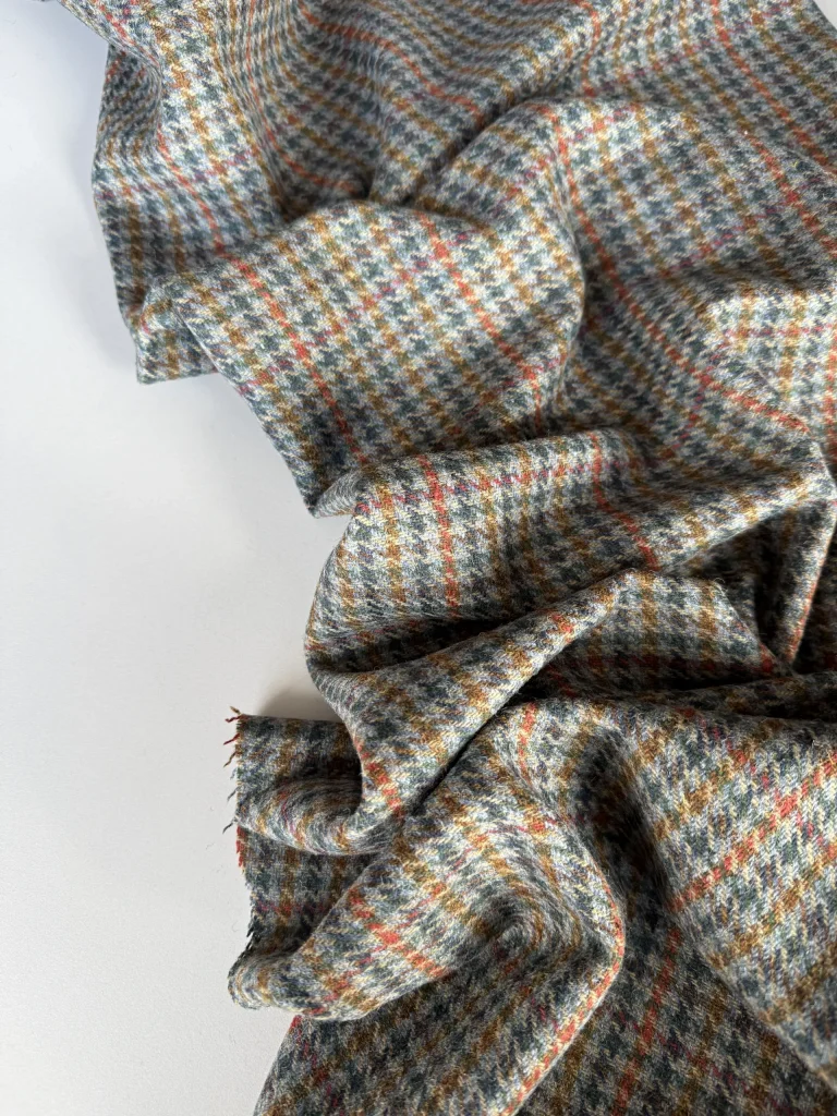 шерсть пальтовая гусиная лапка premier fabric