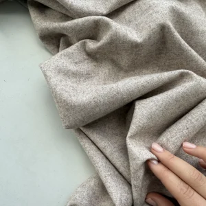 шерсть костюмная бежевый premier fabric