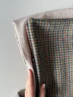 шерсть пальтовая гусиная лапка premier fabric