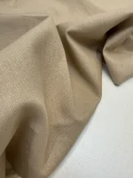 лен с хлопком крем беж premier fabric