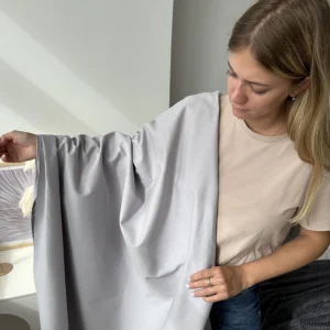 деним умягченный сливочный premier fabric