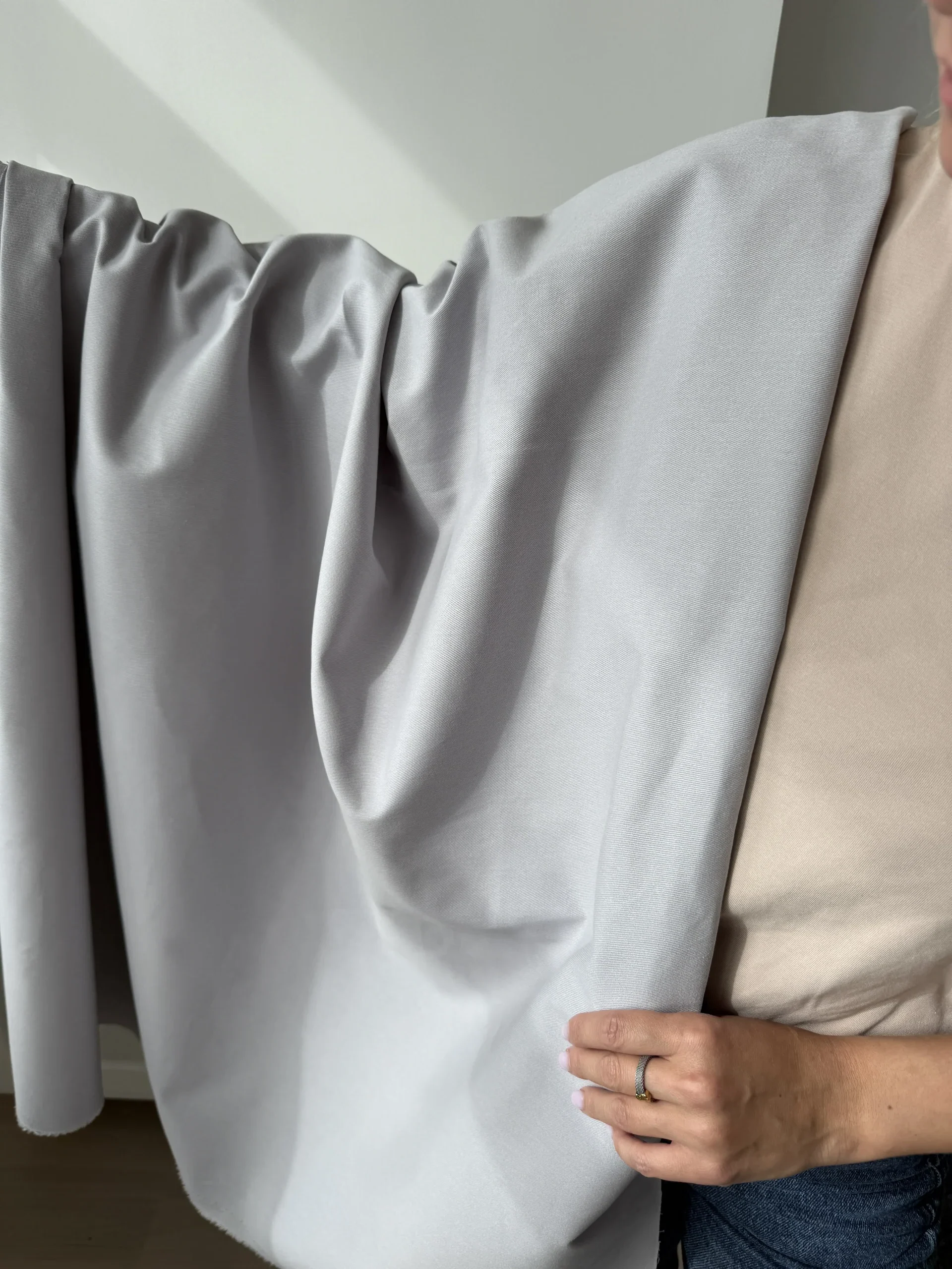 деним умягченный сливочный premier fabric деним умягченный сливочный premier fabric