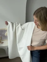 деним умягченный белый premier fabric