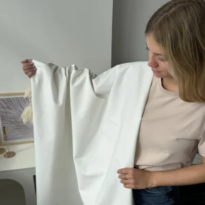 деним умягченный белый premier fabric