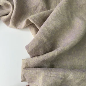 лен хамелеон бежевый premier fabric