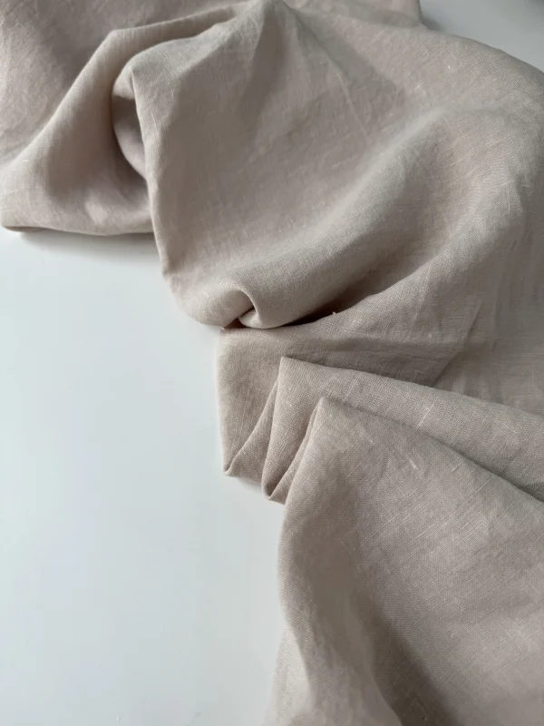 конопляная ткань сливочный 160 г/м2 100152 premier fabric