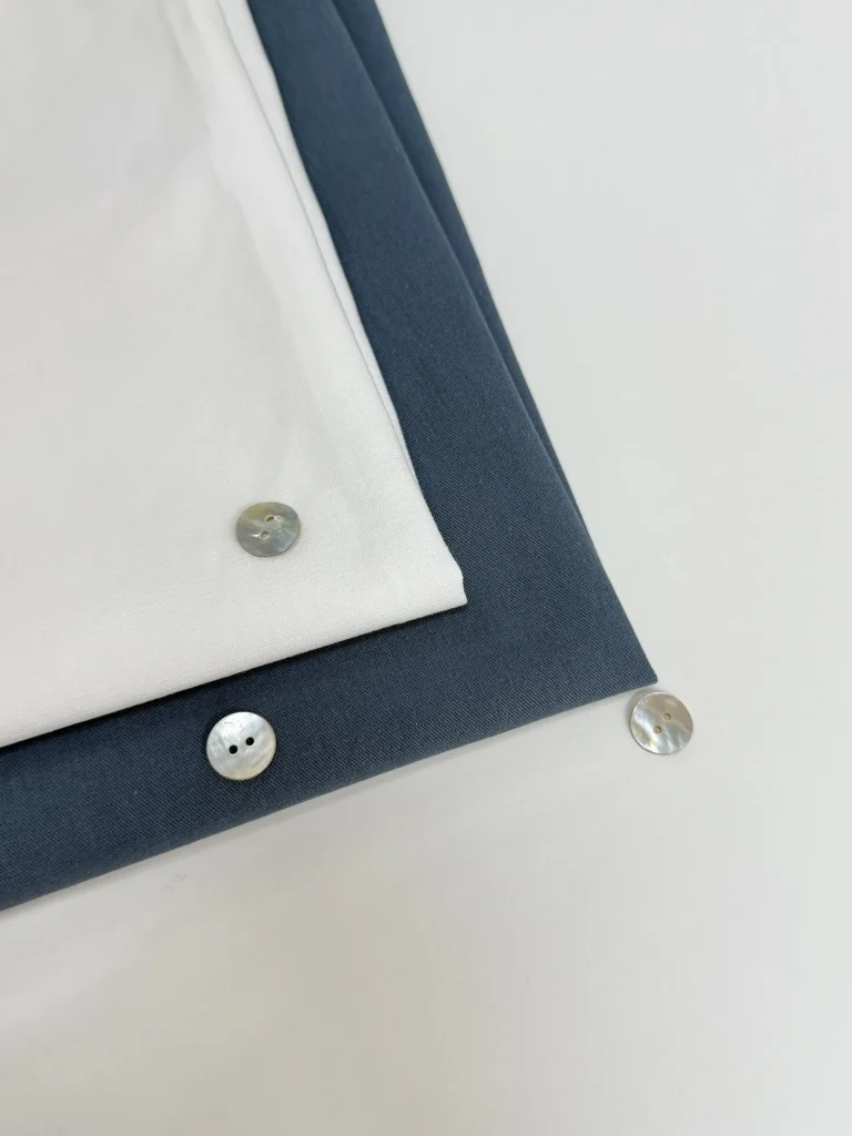 хлопок белый и морской артикул 388 premier fabric