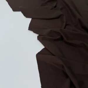 кулирная гладь из тенселя цвет шоколад premier fabric