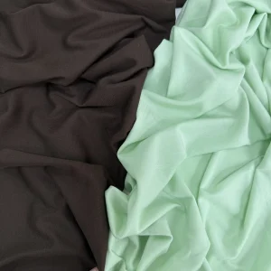 кулирная гладь из тенселя цвет лайм premier fabric
