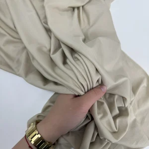 кулирная гладь из тенселя цвет фисташковый крем premier fabric