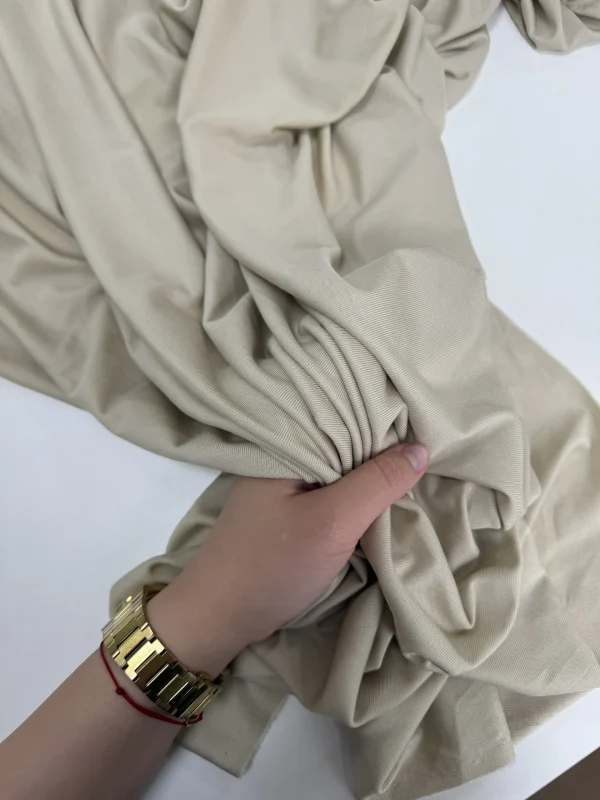 кулирная гладь из тенселя цвет фисташковый крем premier fabric