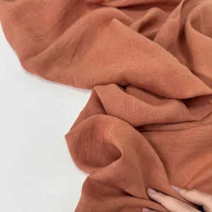лен 100% цвет охра premier fabric