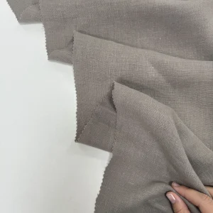 костюмная конопляная ткань серый premier fabric