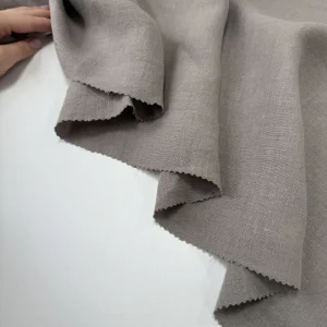 костюмная конопляная ткань серый premier fabric