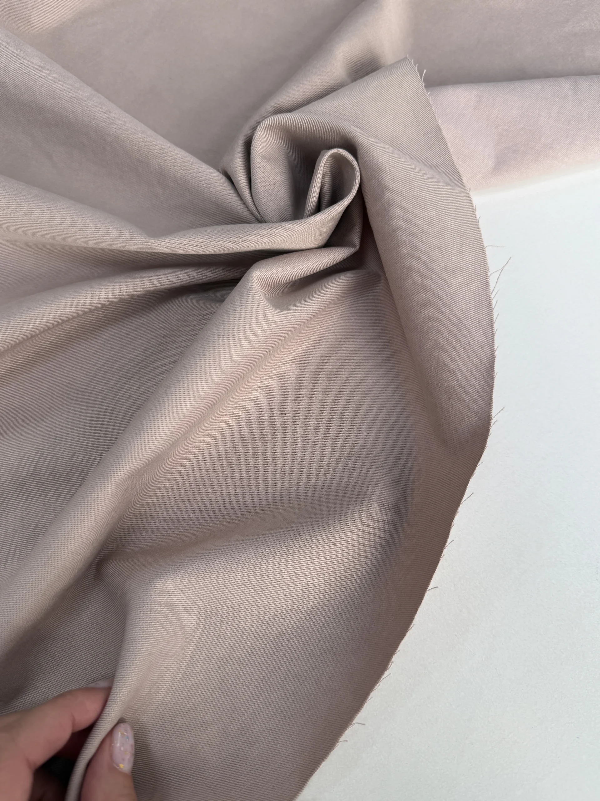костюмный тенсель пыльная роза premier fabric