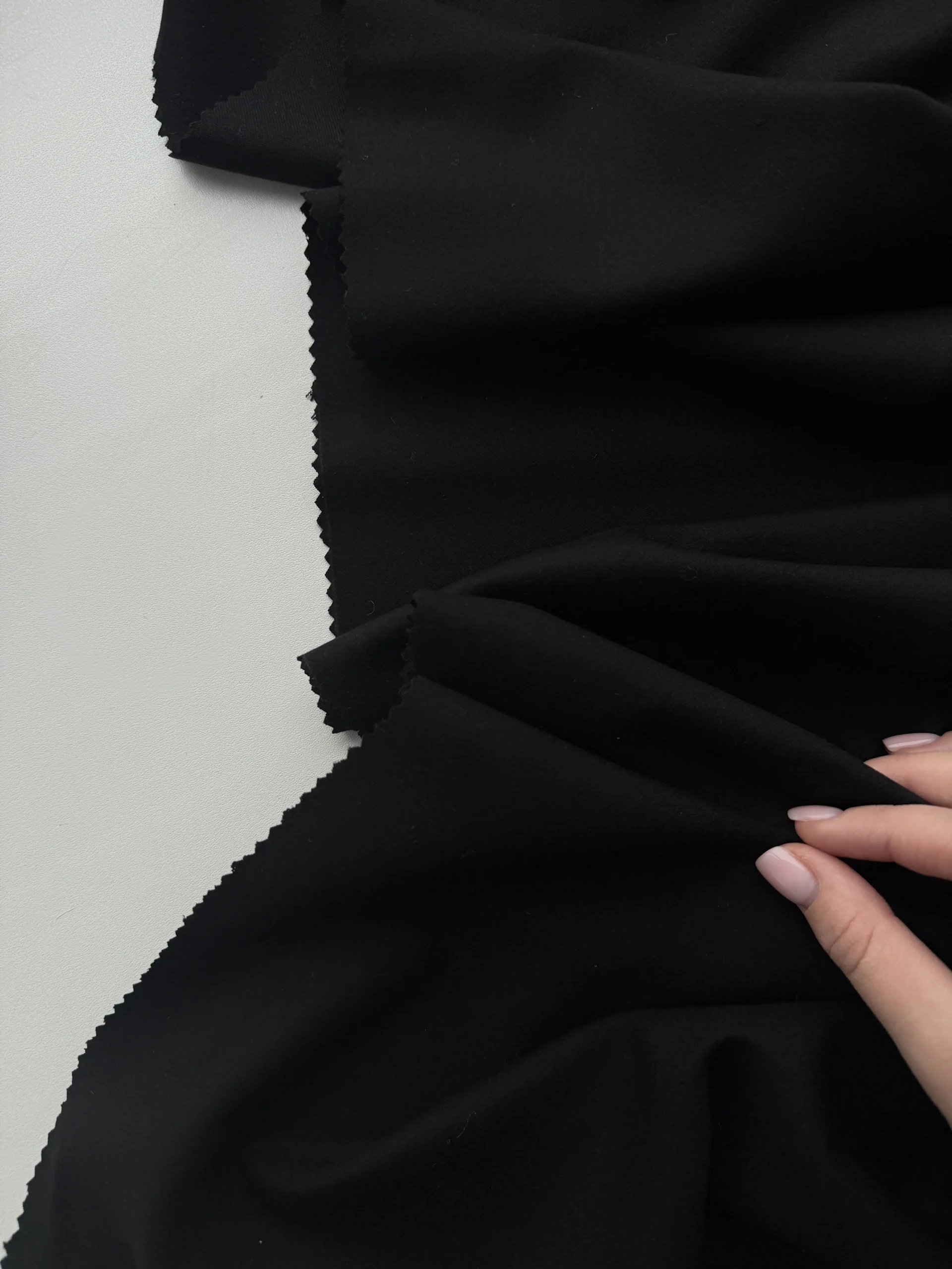 тенсель с шерстью черный premier fabric