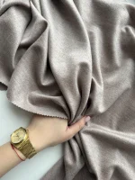 тенсель с шерстью кофе с молоком ый premier fabric