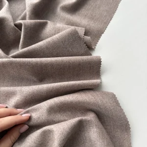 тенсель с шерстью кофе с молоком premier fabric