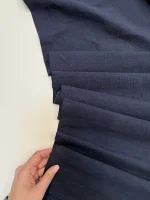 вареная крапива темно-синий джинс premier fabric