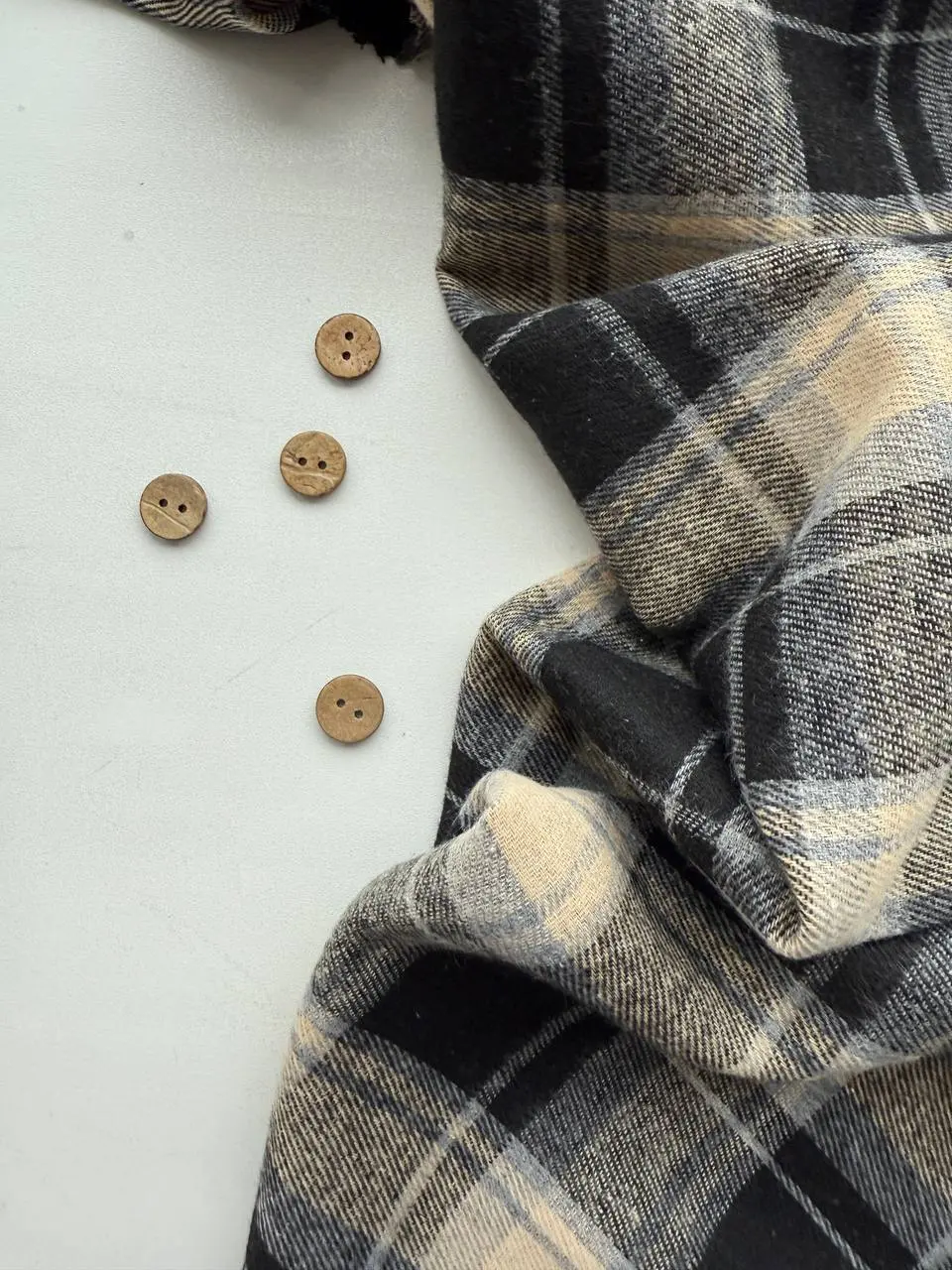 фланель черный premier fabric