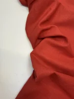 лен с хлопком красный 5545