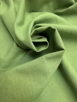 лен с хлопком зеленое яблоко premier fabric