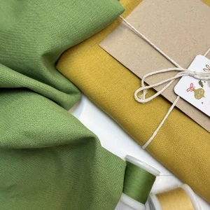 лен с хлопком зеленое яблоко premier fabric