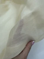 лен с шелком сливочное масло