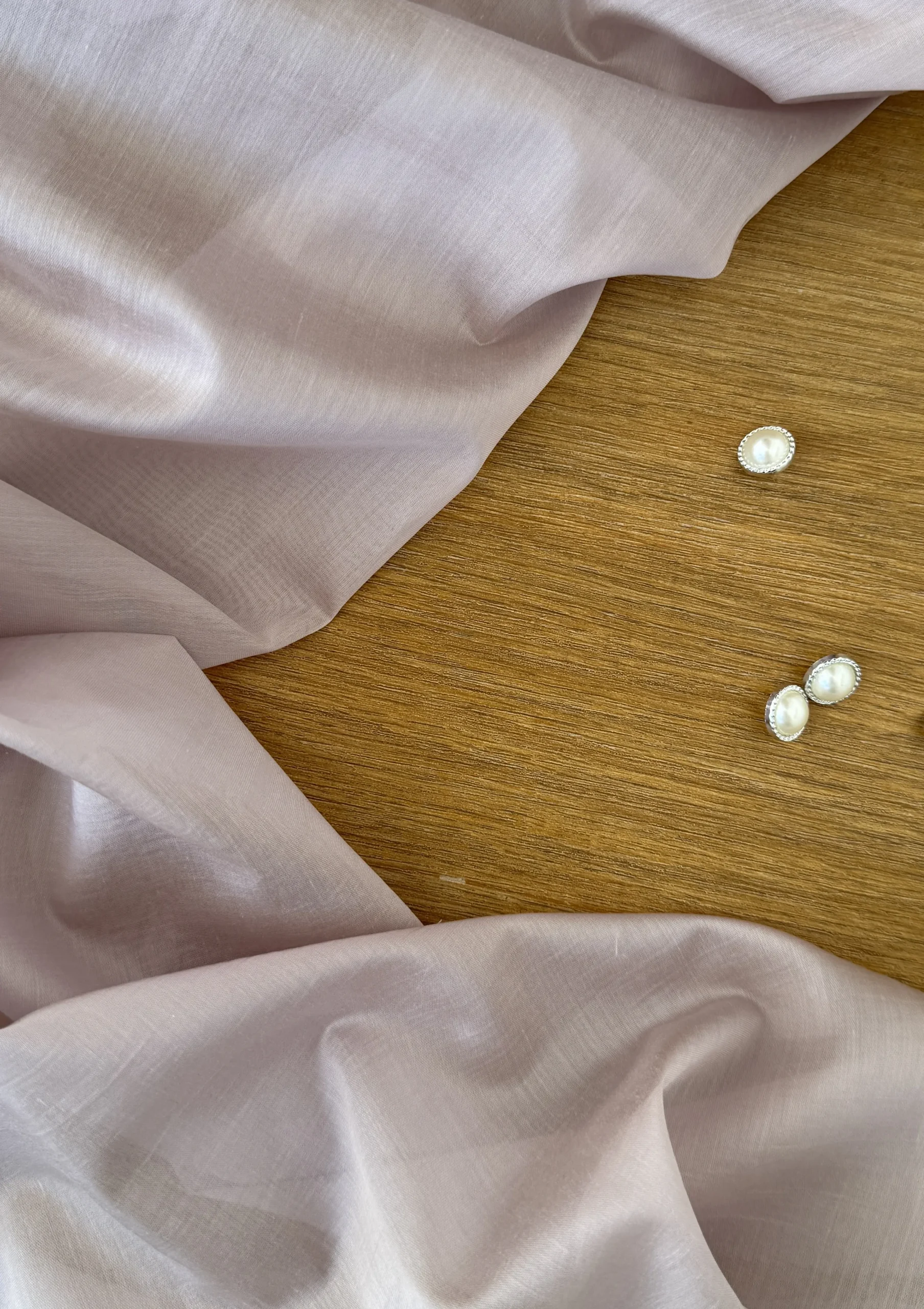 тенсель батист розовый жемчуг