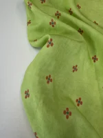 салатовый с цветами premier fabric